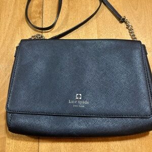 KATE SPADE Black & Gold Crossbody